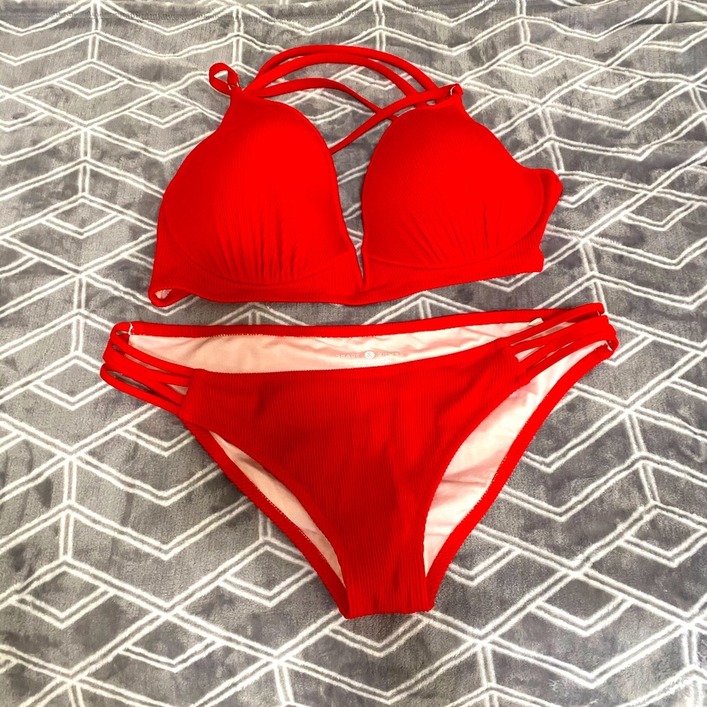 Red bikini